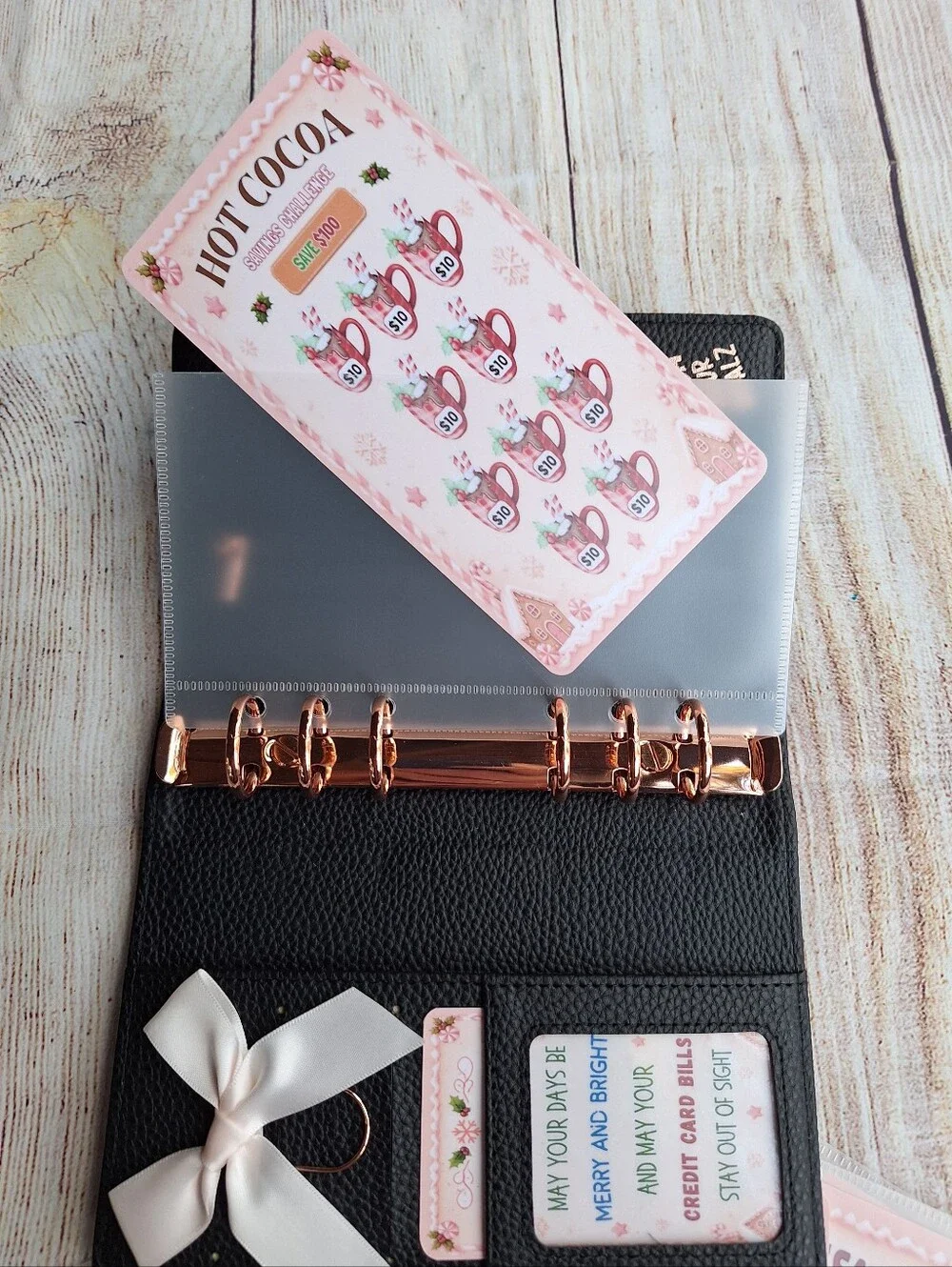 Christmas Savings Challenge Binder Bundle